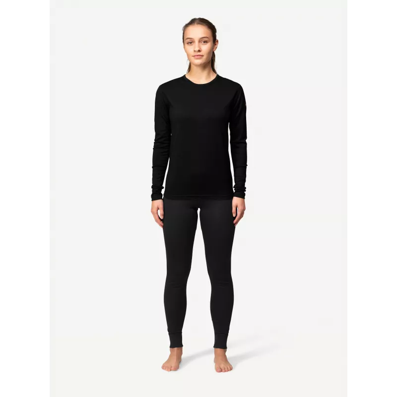Devold Breeze Plus Merino 200 Longs Calças térmicas de mulher - Preto, tamanho S