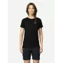 T-shirt ativa Devold Breeze Plus Merino 200 mulher - preto, tamanho S