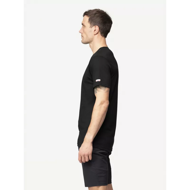 T-shirt Devold Breeze Plus Merino 200 - preto, tamanho M