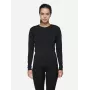 Camisola base Devold Breeze Merino 150 mulher - preto, tamanho S