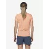 T-shirt base Devold Endurance Merino 130 Tee - Sunrise - tamanho S - mulher