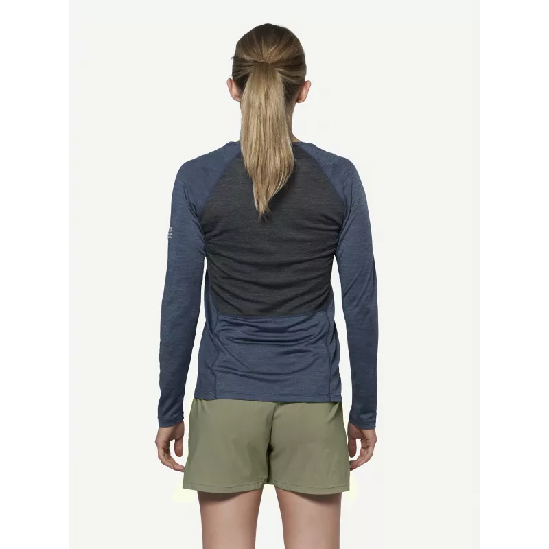 Camisola base Devold Endurance Merino 130 mulher - Night, tamanho M