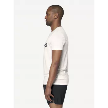T-shirt Devold Classic Legacy Tee em lã merino - branco tamanho L