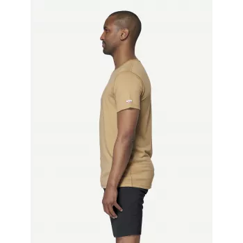 T-shirt Devold Breeze Plus Merino 200 - Oat - tamanho M