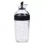 Misturador de molhos para salada OXO Good Grips 236 ml preto