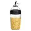 Misturador de molhos para salada OXO Good Grips 236 ml preto