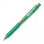 Pentel WOW! esferográfica retrátil - tinta verde - ponta média 1,0 mm - corpo transparente com detalhes verdes
