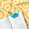 OTOTO Nessie Tale marcador de livro turquesa