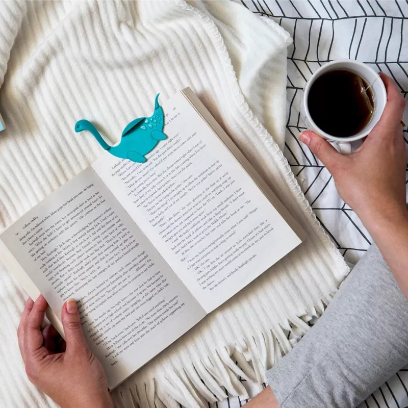 OTOTO Nessie Tale marcador de livro turquesa