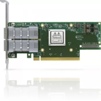 Mellanox NVIDIA ConnectX-6 VPI MCX653106A-HDAT-SP placa adaptadora de rede - HDR IB (200 Gb/s) e 200GbE dual-port QSFP56 PCIe 4.0 x16 Tall Bracket