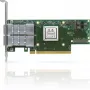 Mellanox NVIDIA ConnectX-6 VPI MCX653106A-HDAT-SP placa adaptadora de rede - HDR IB (200 Gb/s) e 200GbE dual-port QSFP56 PCIe 4.0 x16 Tall Bracket
