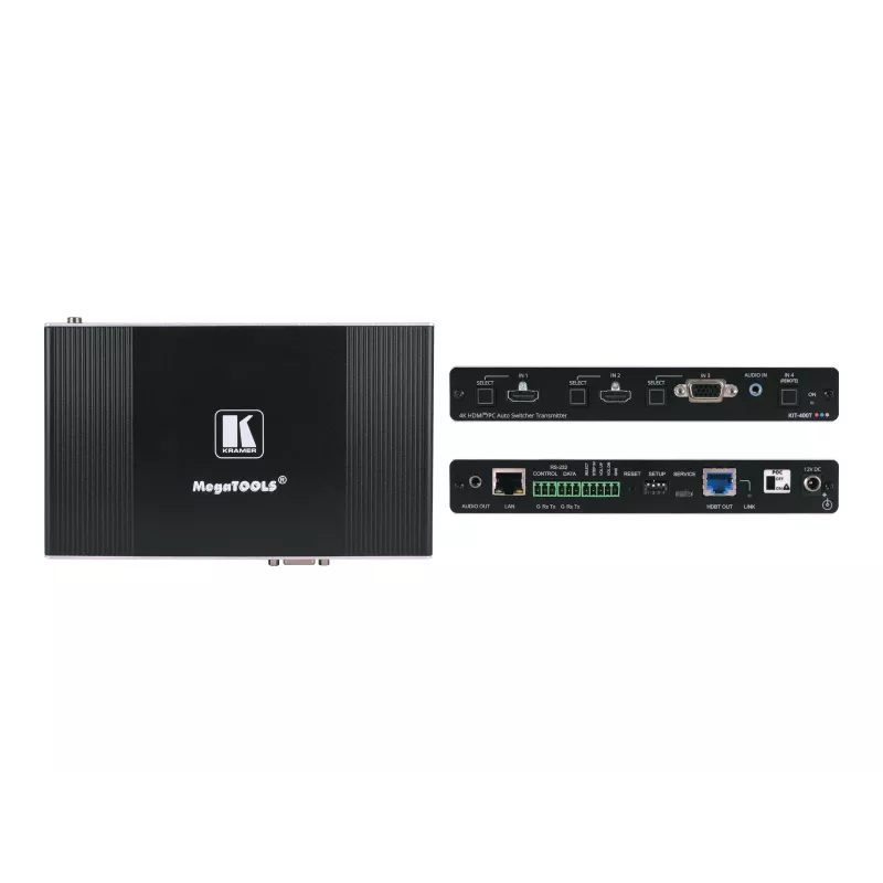 Kramer Electronics MegaTOOLS KIT-400 Sistema de transmissão HDBaseT