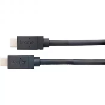 Kramer Electronics C-U32/FF-6 Cabo USB 3.2 Gen 2 USB-C para USB-C 1,8 m preto