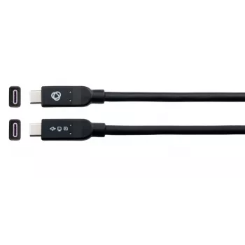 Kramer Electronics C-U32/MFF-10 Cabo USB-C Passivo (Ficha USB-C para Ficha USB-C, 4K@60Hz 4:4:4, 10 Gbit/s, Flexível) - 3 m