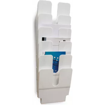 Porta-prospectos DURABLE FLEXIPLUS 6 A4 vertical transparente 1700008011