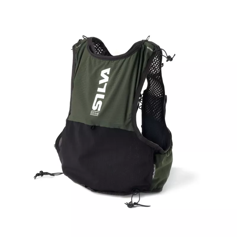 Colete de corrida Silva Strive 5 Vest - verde, tamanho S