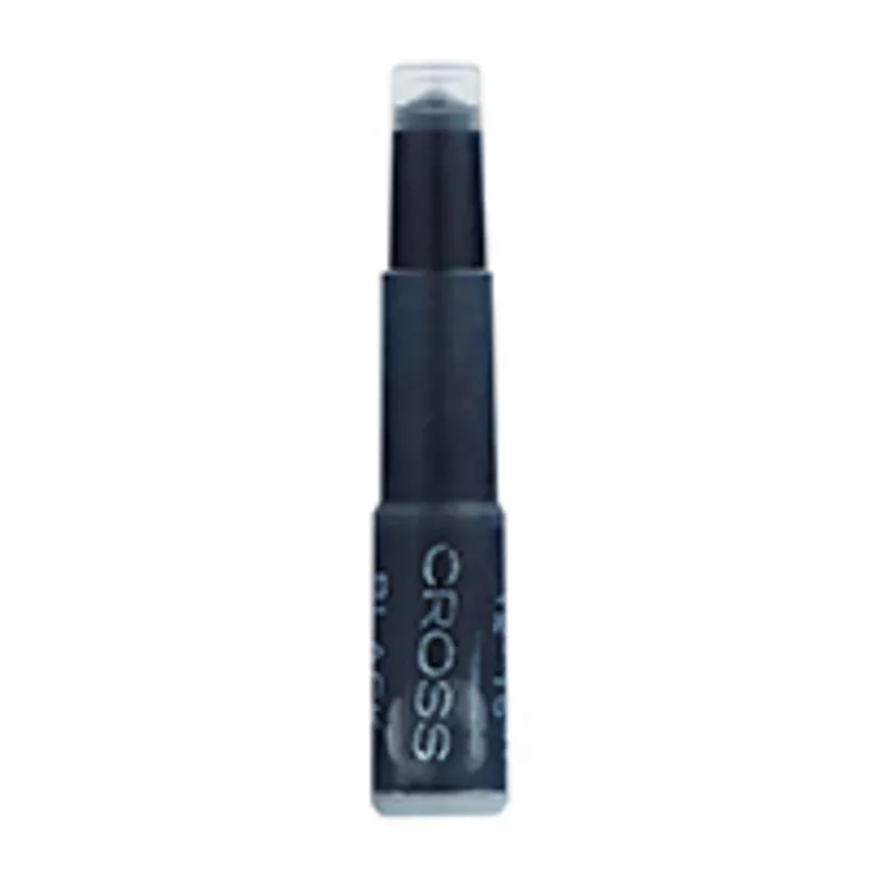 Cross 8921 Cartuchos de tinta para caneta de tinta permanente, preto, embalagem de 6