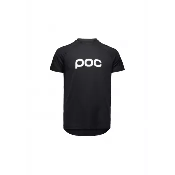T-shirt de ciclismo POC Reform Enduro - preto urânio, tamanho S