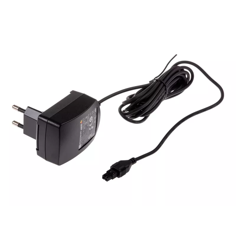 Fonte de alimentação AXIS PS-K T-C - 9V DC 1,33A - para câmaras Axis - preto