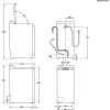 Electrolux EW6T5372P Máquina de lavar roupa de carga superior, 7 kg, 1200 rpm, classe energética C, branco