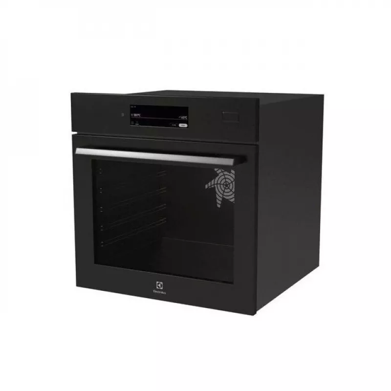 Electrolux LOB9S3SZ Forno elétrico de encastrar com autolimpeza por pirólise, 71L, A+, aço inoxidável preto