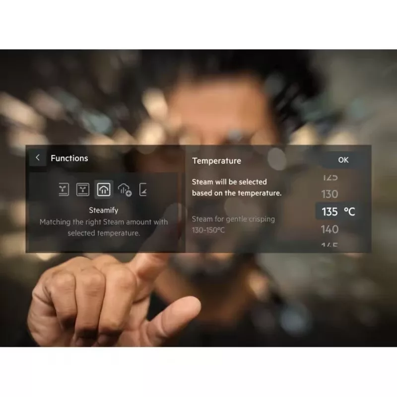 Electrolux LOB9S3SZ Forno elétrico de encastrar com autolimpeza por pirólise, 71L, A+, aço inoxidável preto