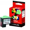 Lexmark N.º 27 Cartucho de tinta tricolor (ciano, magenta, amarelo) - Standard Yield