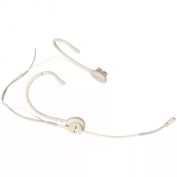 Microfone de cabeça Kindermann MU-55HNS-3M - preto, cabo de 3m, omnidirecional, condensador electret