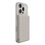 Power bank magnético Belkin BoostCharge Slim BPD020HQSA 5000 mAh, 7,5 W, Sand