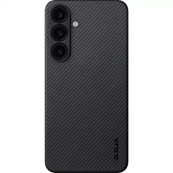 PITAKA Ultra-Slim capa para Samsung Galaxy S25+ preto/cinzento Twill
