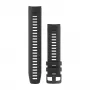 Garmin Instinct Series Pulseira de silicone para relógio grafite 22mm QuickFit