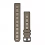 Bracelete de silicone para relógio Garmin 22mm para Instinct 2, Coyote Tan, 010-13105-07