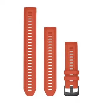 Pulseira de silicone Garmin 20 mm Instinct 2S Poppy 010-13104-18