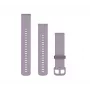 Bracelete de silicone para relógio Garmin Quick Release 20 mm, Orchid (010-12932-33)