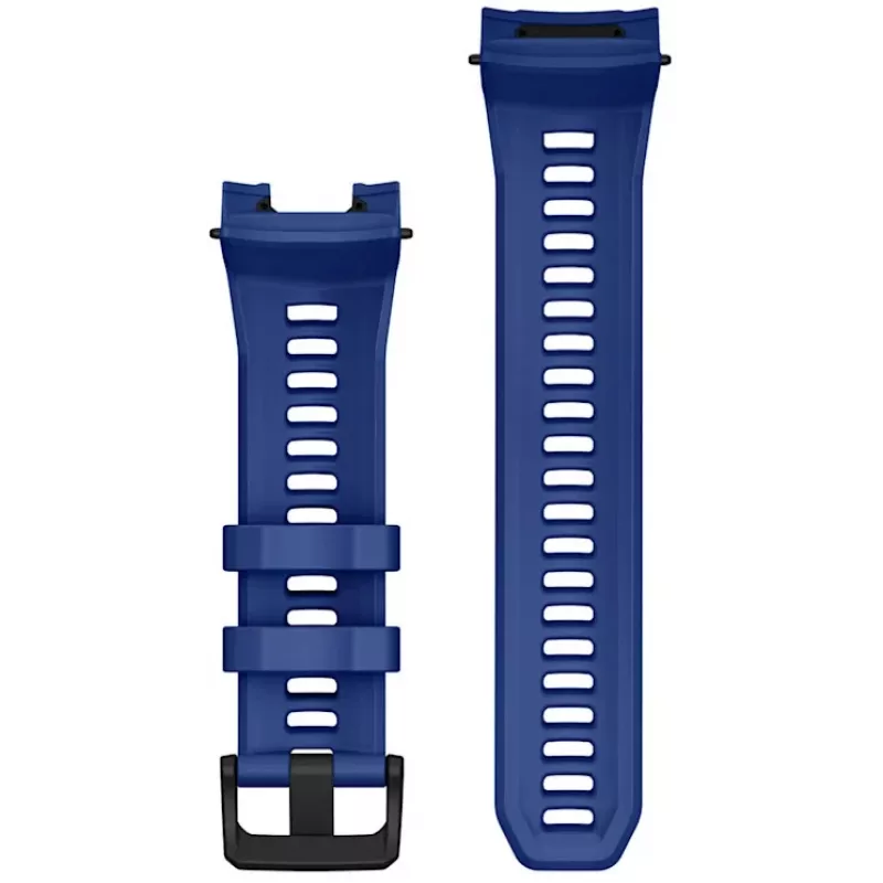 Pulseira de silicone Garmin 26mm QuickFit para Instinct 3 – 50 mm Bolt Blue Limited Edition 010-13396-07
