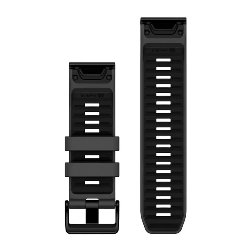 Garmin pulseira de silicone QuickFit 26mm Graphite/Black 010-13393-10