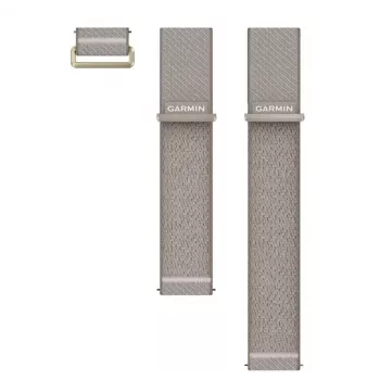 Garmin pulseira de relógio ComfortFit Quick Release 24mm em nylon French Gray 010-13907-05