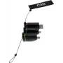 C2G Anel Adaptador Universal com conectores codificados por cores - Kit de adaptadores de vídeo/áudio - Preto - Suporte 4K