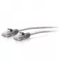 CABLES2GO C2G Cabo de rede Ethernet patch Slim Cat6a UTP sem engate 1ft (0,3m) - Cinzento