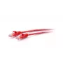CABLES2GO C2G Cabo de rede Ethernet patch Slim Cat6a UTP sem engate 3ft (0,9m) - Vermelho