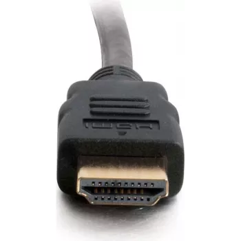 C2G Cabo HDMI 4K com Ethernet 8ft - Cabo HDMI High Speed - M/M - 2,44 m - blindado - Preto