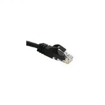 CABLES2GO Cabo patch Cat6 UTP 3m Preto Snagless ficha RJ45 macho para macho