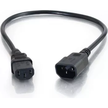 CABLES2GO Cabo de extensão C13 para C14 2m Preto