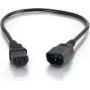 CABLES2GO Cabo de extensão C13 para C14 2m Preto