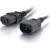 CABLES2GO Cabo de extensão C13 para C14 2m Preto