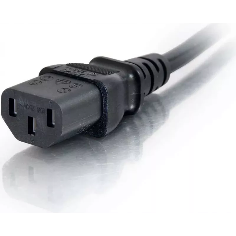CABLES2GO Cabo de extensão C13 para C14 2m Preto