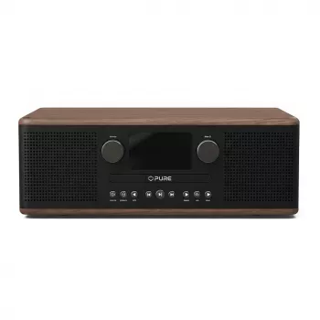 PURE ACOUSTICS Pure Classic C-D6 Rádio Digital Coffee Black/Walnut EU/UK