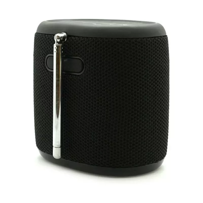 Pure Acoustics Pure Woodland Mini altifalante exterior à prova de água com rádio FM/DAB+, preto