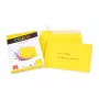 Envelope ELCO Color C5 (162 x 229 mm), sem janela, autoadesivo, 100 g/m², Amarelo, 25 unid. (74618.72)