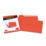Envelope ELCO Color C5 (162 x 229 mm), sem janela, autoadesivo, 100 g/m², Vermelho, 25 unid. (74618.92)